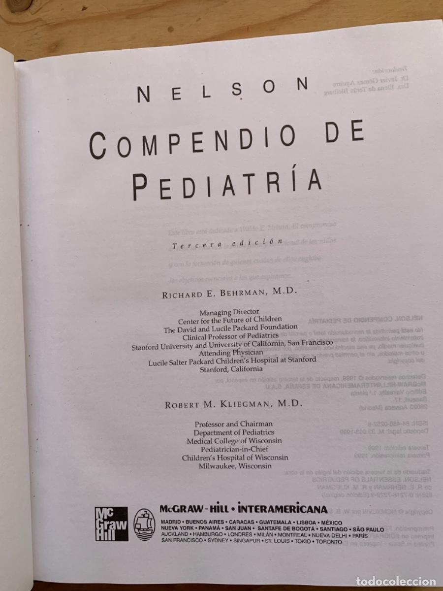Libros de segunda mano: Compendio de Pediatr&iacute;a - Foto 2