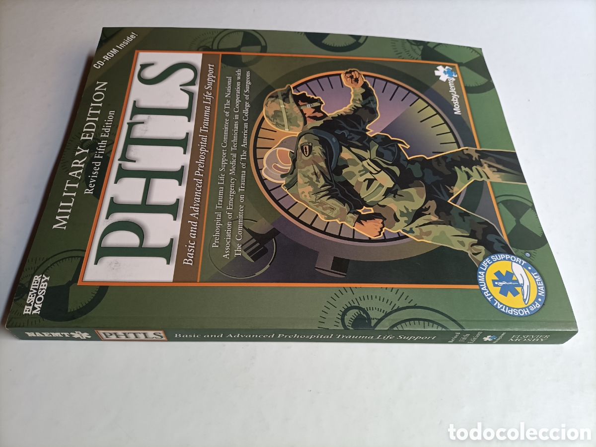 Libros de segunda mano: Phtls .B&aacute;sic and advanced prehospital trauma life support Military edition historia militar