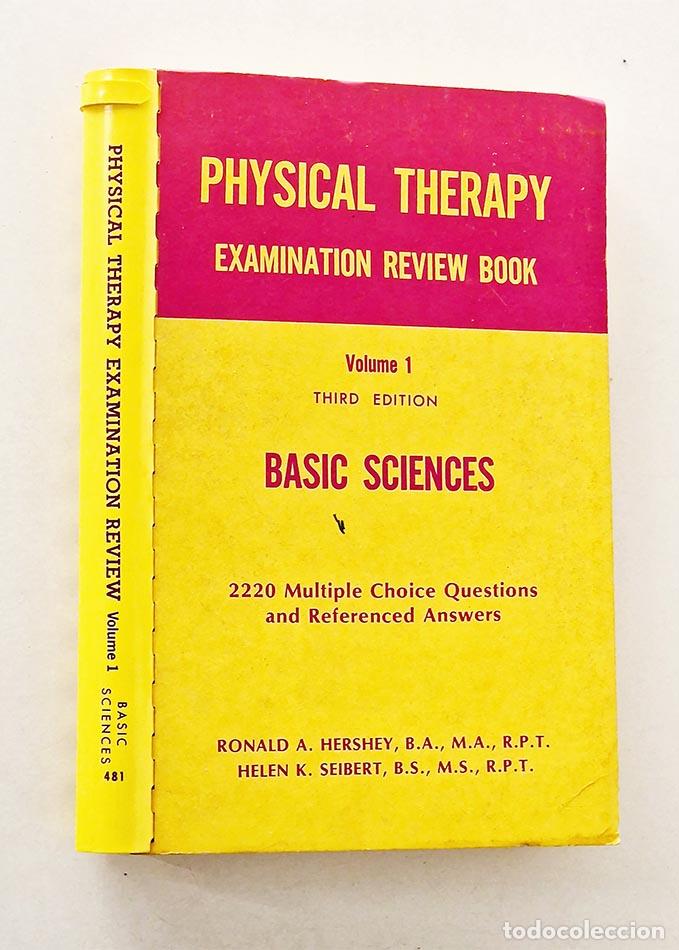 Libros de segunda mano: PHYSICAL THERAPY. EXAMINATION REVIEW BOOK. Volume 1. BASIC SCIENCES - Foto 1