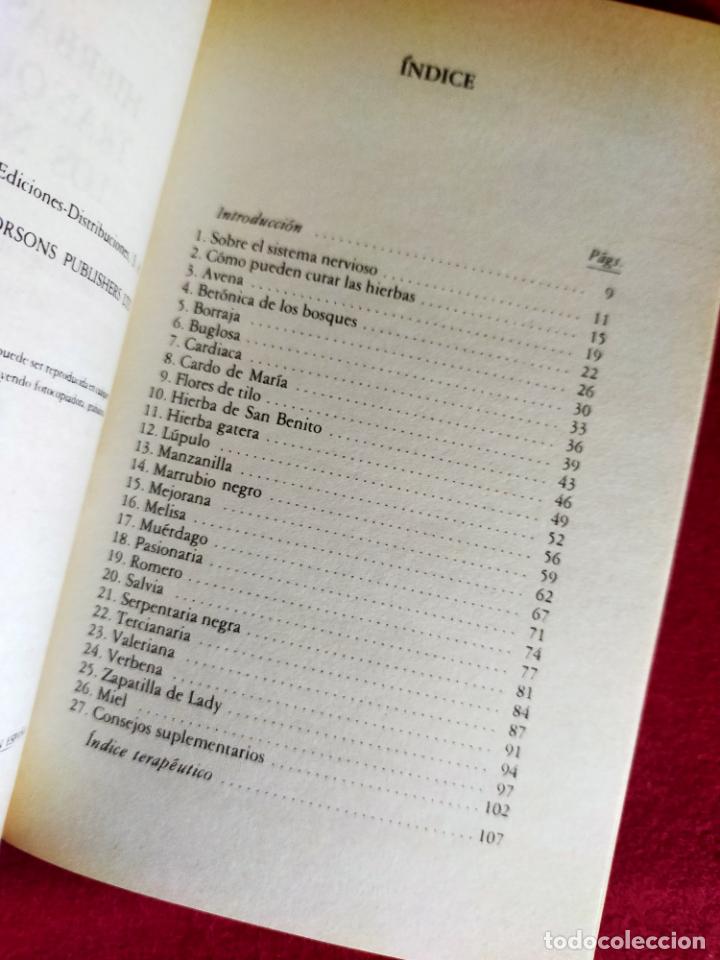 Libros de segunda mano: HIERBAS PARA TRANQUILIZAR LOS NERVIOS - Foto 5
