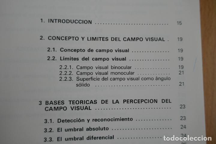 Libros de segunda mano: La exploraci&oacute;n autom&aacute;tica del campo visual - MANUEL GONZ&Aacute;LEZ DE LA ROSA - Foto 4