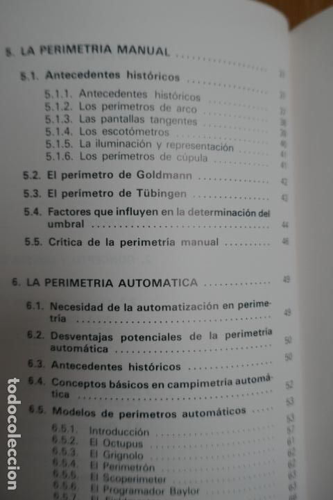 Libros de segunda mano: La exploraci&oacute;n autom&aacute;tica del campo visual - MANUEL GONZ&Aacute;LEZ DE LA ROSA - Foto 6