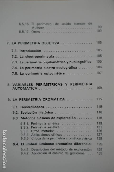 Libros de segunda mano: La exploraci&oacute;n autom&aacute;tica del campo visual - MANUEL GONZ&Aacute;LEZ DE LA ROSA - Foto 8