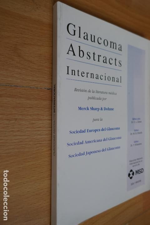 Libros de segunda mano: Glaucoma Abstract Internacional - Foto 2