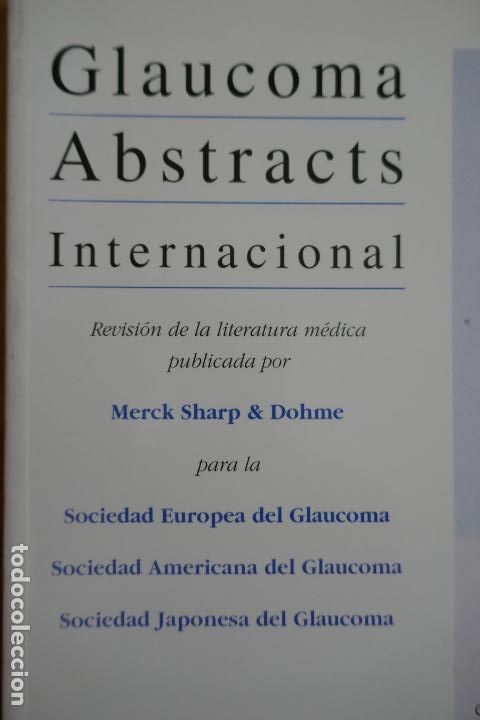 Libros de segunda mano: Glaucoma Abstract Internacional - Foto 4