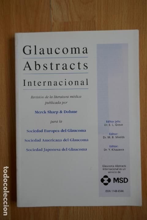Libros de segunda mano: Glaucoma Abstract Internacional - Foto 1