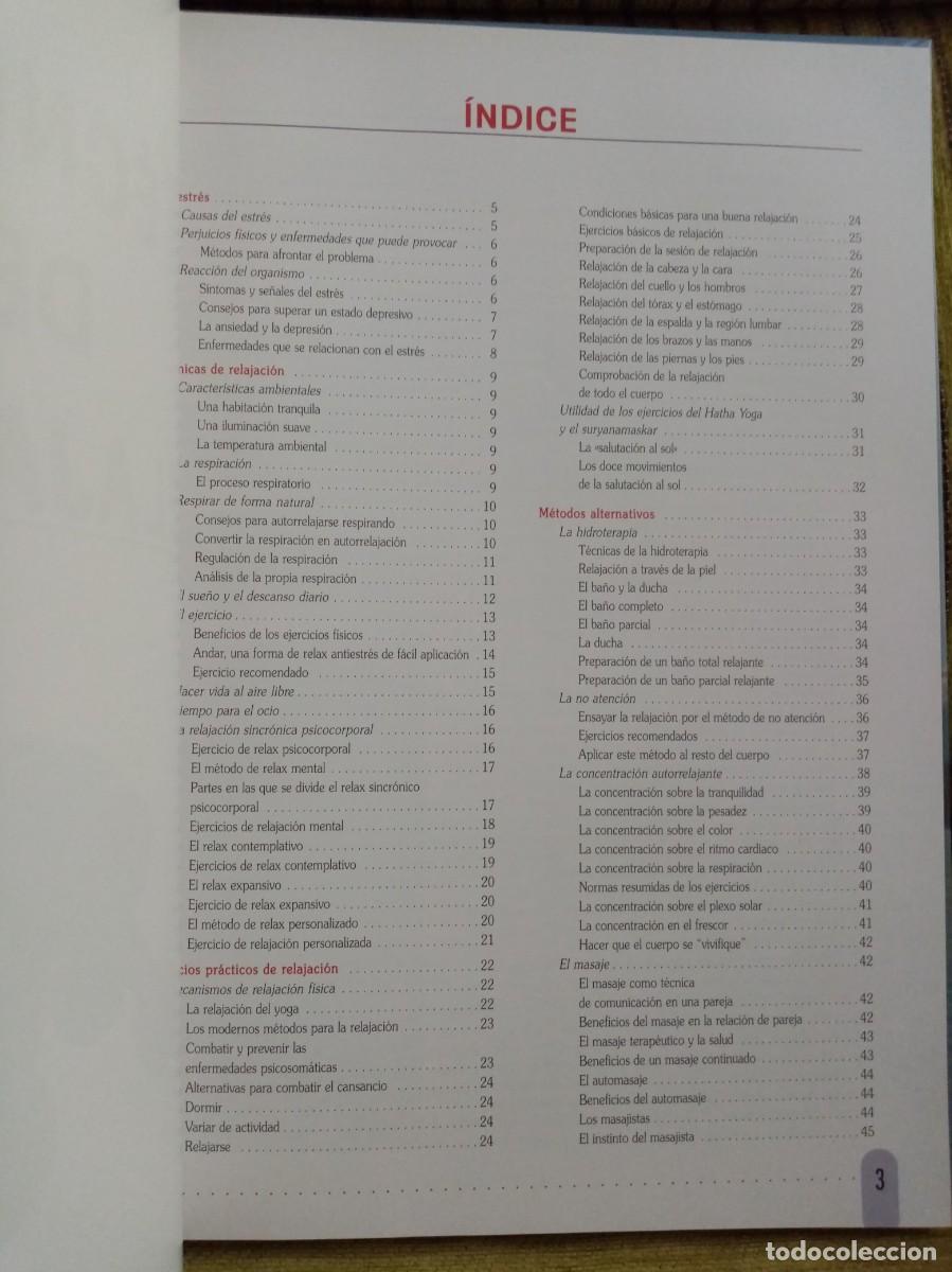 Libros de segunda mano: T&Eacute;CNICAS DE RELAJACI&Oacute;N - Foto 6