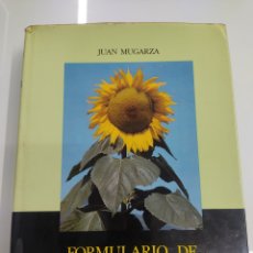 Libros de segunda mano: FORMULARIO DE PLANTAS MEDICINALES I JUAN MUGARZA - LAIZ HOMEOPATICA NATURAL ALTERNATIVA. Lote 392554269