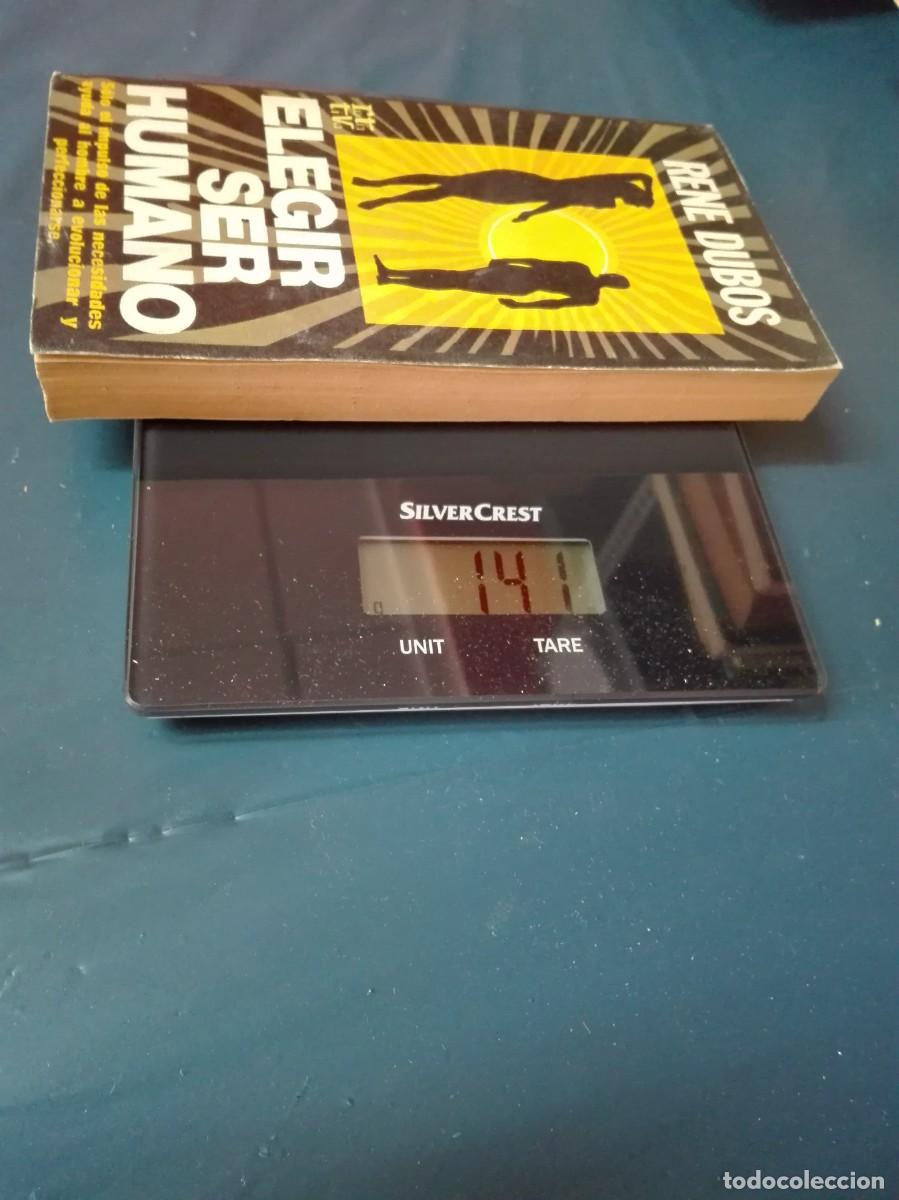 Libros de segunda mano: ELEGIR SER HUMANO RENE DUBOS - Foto 4