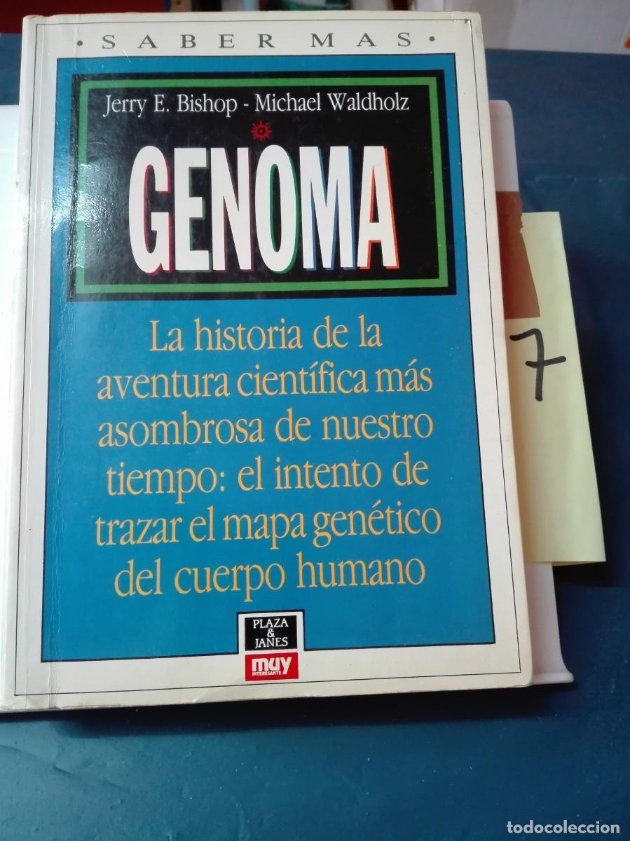 Libros de segunda mano: GENOMA JERRY E BISHOP Y MICHAEL WALDHOLZ - Foto 1