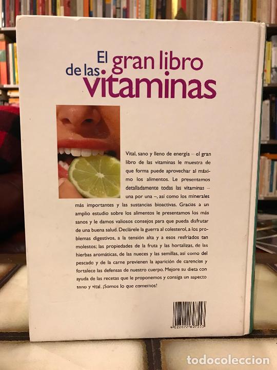 Libros de segunda mano: El gran libro de las vitaminas. PEDIDO M&Iacute;NIMO 5&euro; - Foto 2