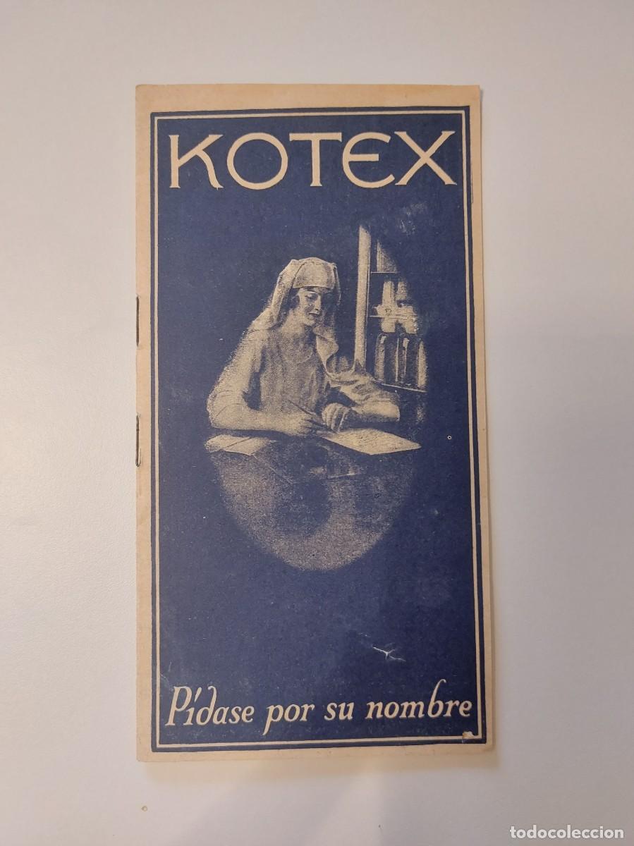 Libros de segunda mano: Publicidad. Kotex - Foto 1