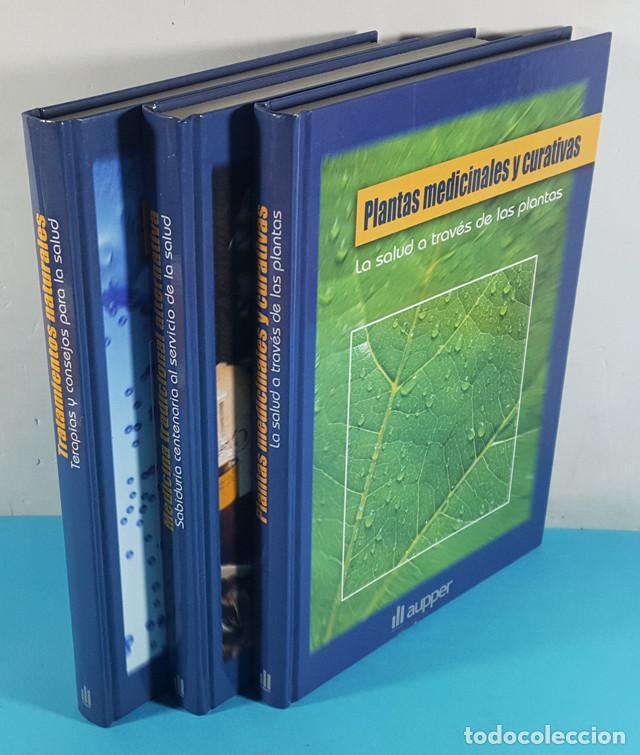 Gebrauchte B&uuml;cher: 3 LIBROS: PLANTAS MEDICINALES Y CURATIVAS + MEDICINA TRADICIONAL ALTERNATIVA +TRATAMIENTOS NATURALES