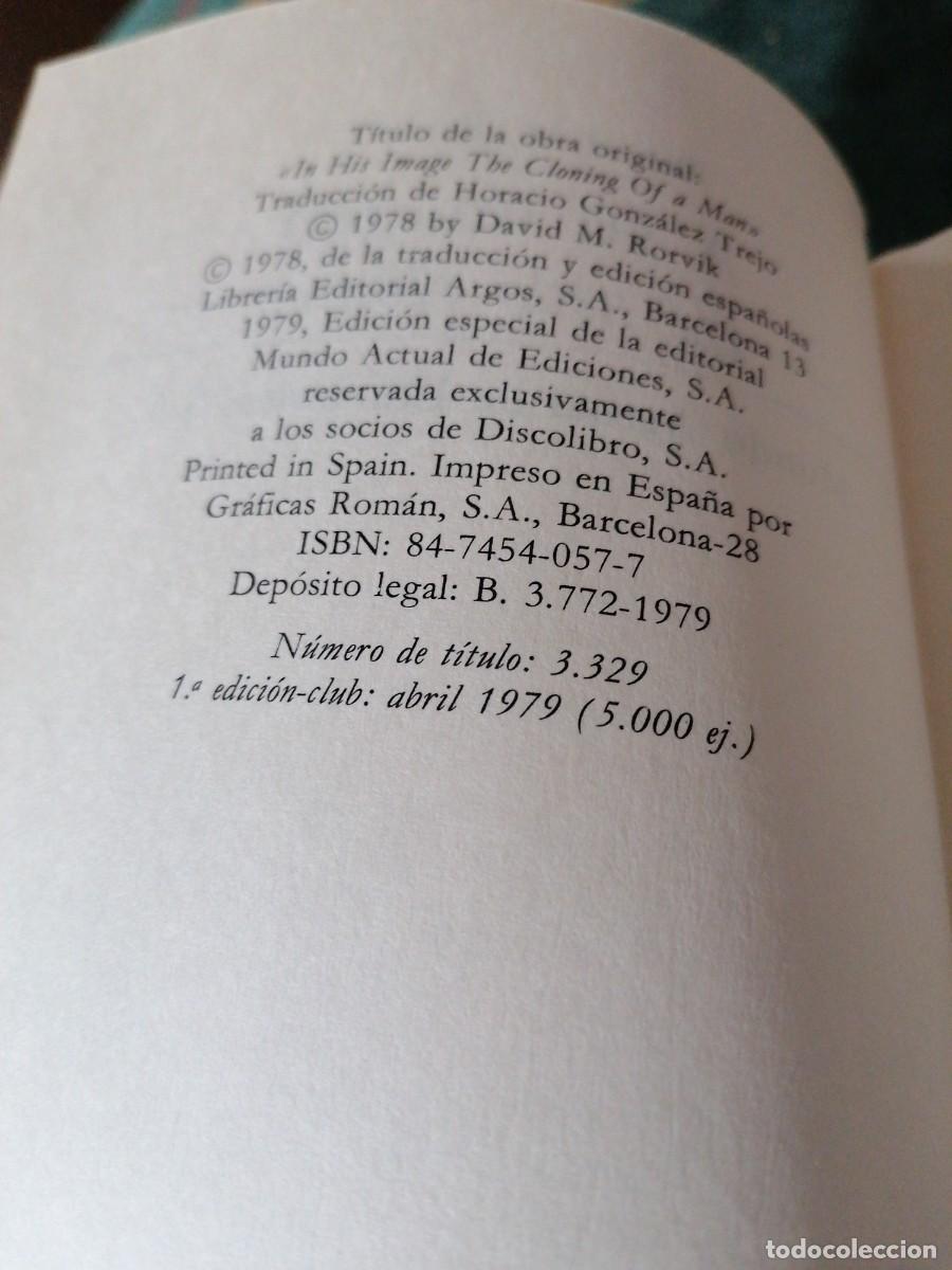 Libros de segunda mano: A SU IMAGEN - Foto 5