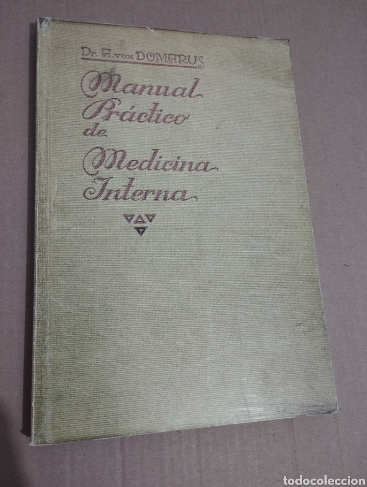 Libros de segunda mano: MANUAL PR&Aacute;CTICO DE MEDICINA INTERNA (DR. A. VON DOMARUS) - Foto 1