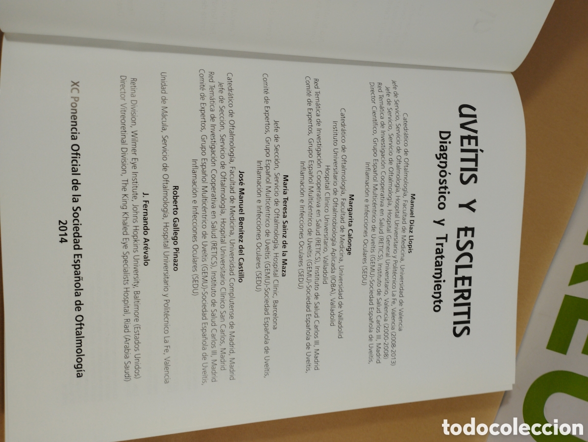 Libros de segunda mano: Uveitis y escleritis. Diagnostico y tratamiento. - Foto 3