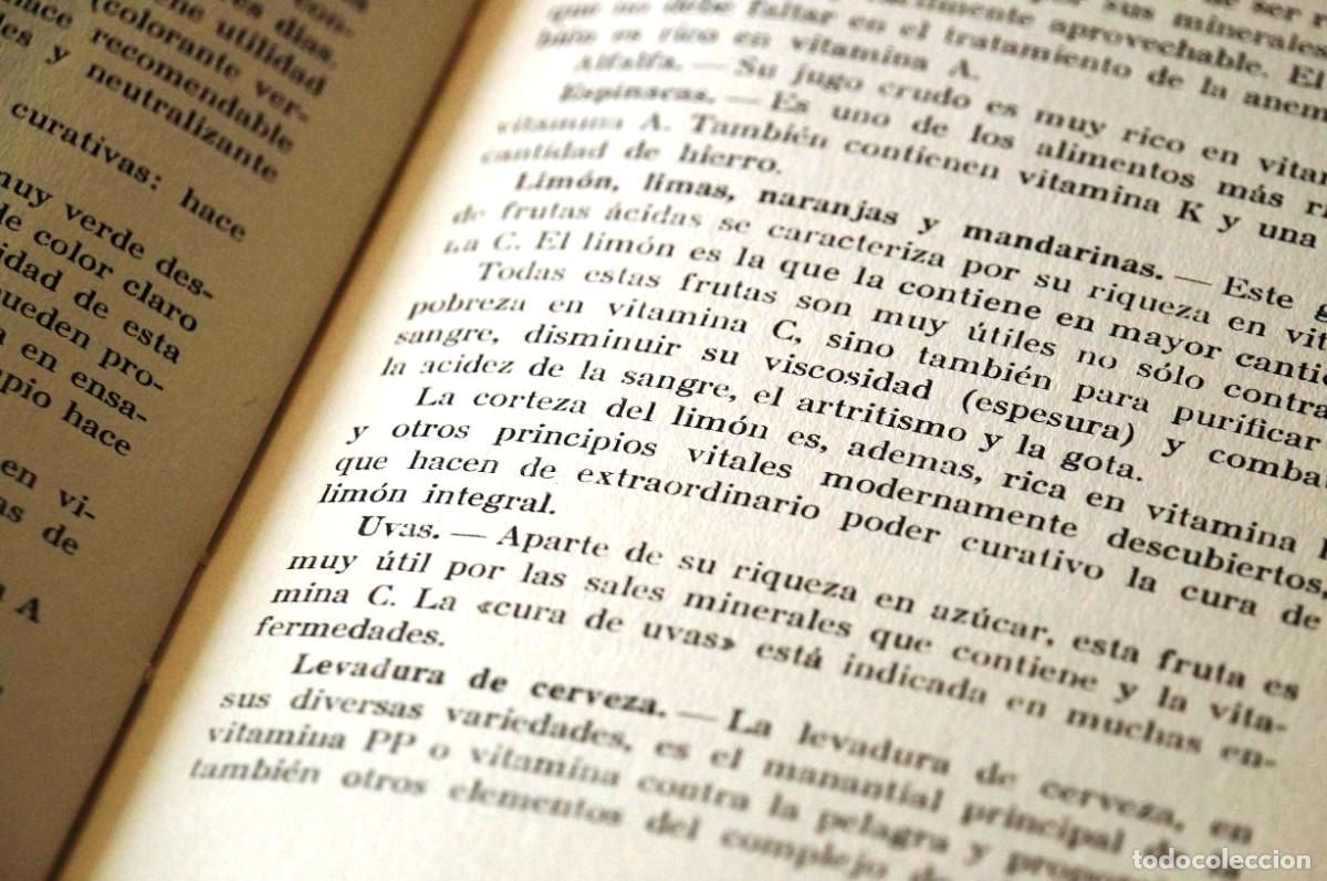 Libros de segunda mano: Vitaminas. Dr. Vander. (1963). - Foto 5