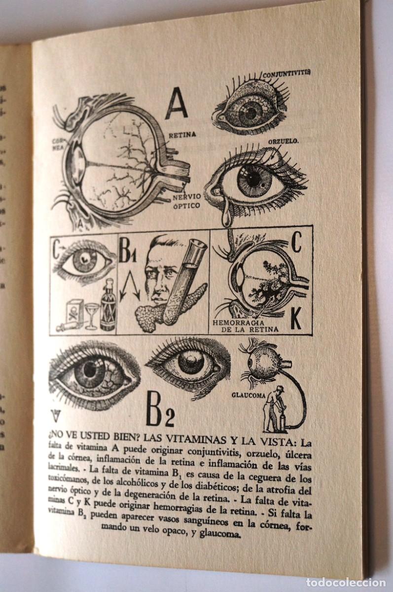 Libros de segunda mano: Vitaminas. Dr. Vander. (1963). - Foto 9