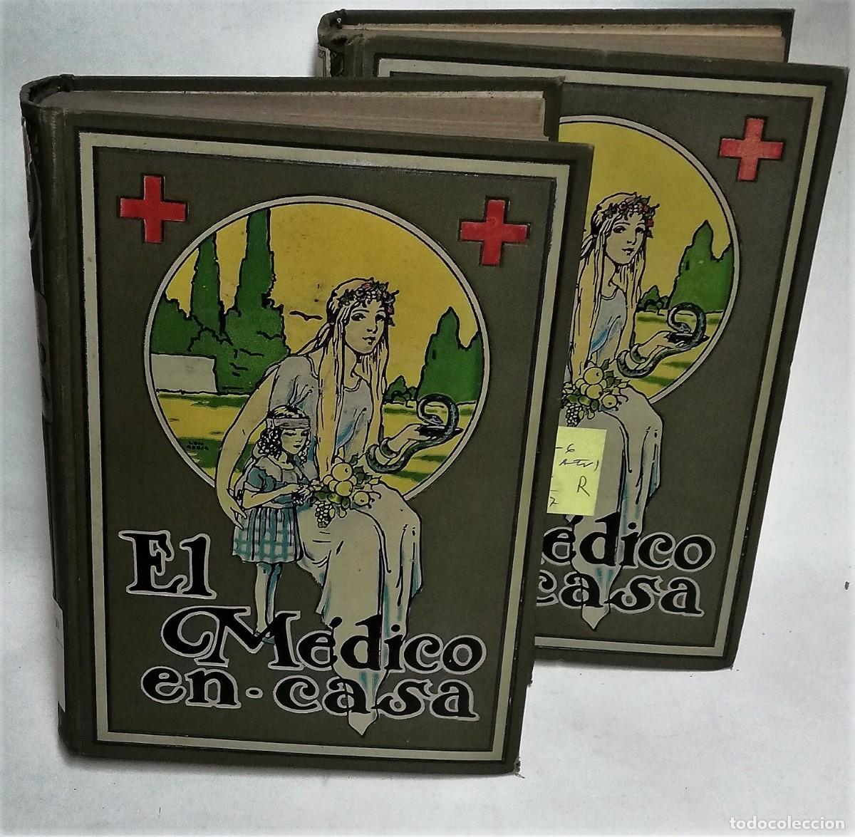 Libros de segunda mano: EL M&Eacute;DICO EN CASA. 1925 2 TOMOS (1&ordf; edici&oacute;n) - Foto 1