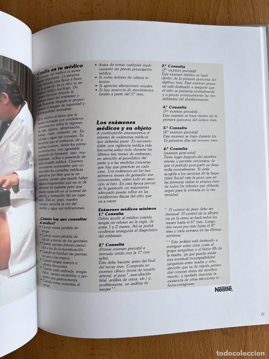 Libros de segunda mano: VAS A SER MADRE - NESTLE 1987 - Foto 4