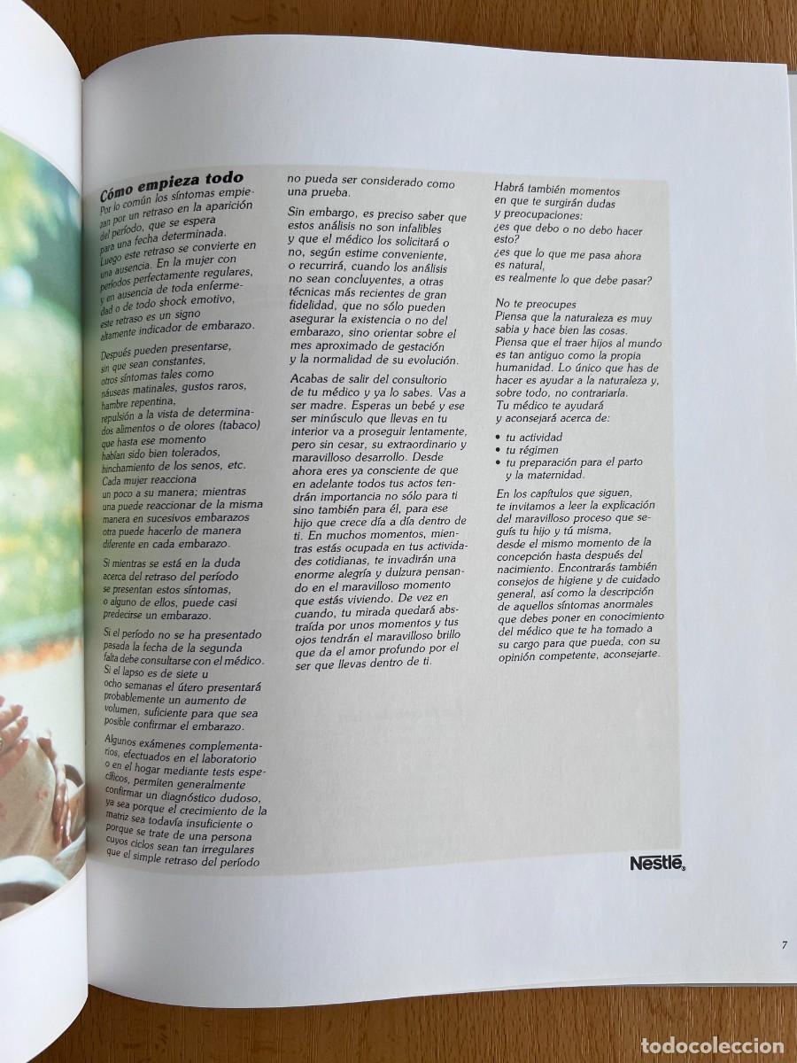 Libros de segunda mano: VAS A SER MADRE - NESTLE 1987 - Foto 6
