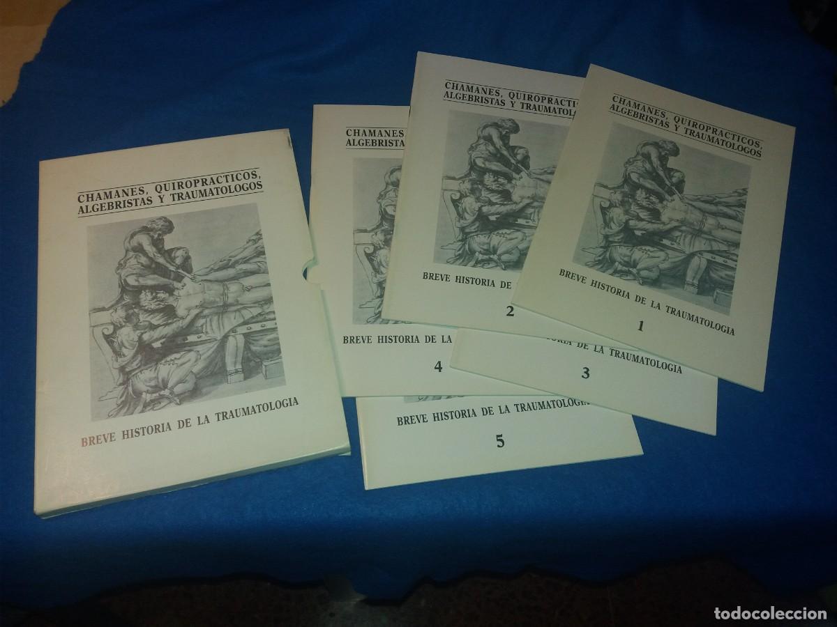 Libros de segunda mano: BREVE HISTORIA DE LA TRAUMATOLOG&Iacute;A, CHAMANES-QUIROPR&Aacute;CTICOS-ALGEBRISTAS-TRAUMAT&Oacute;LOGOS. GALLERY 1990