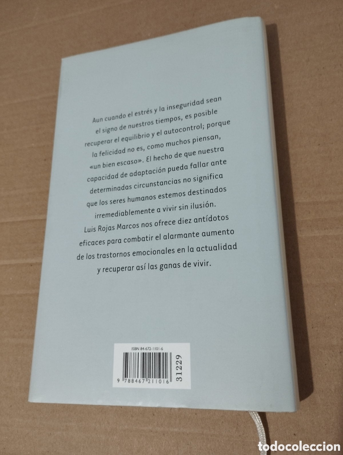 Libros de segunda mano: NUESTRA INCIERTA VIDA NORMAL (LUIS ROJAS MARCOS) - Foto 5