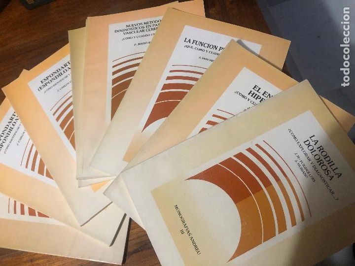 Libros de segunda mano: monografias andreu 10 tomos