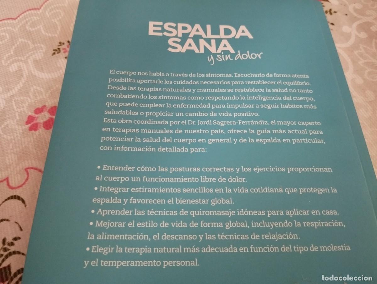 Libros de segunda mano: ESPALDA SANA Y SIN DOLOR / DR. SAGRERA-FERR&Aacute;NDIZ - Foto 7
