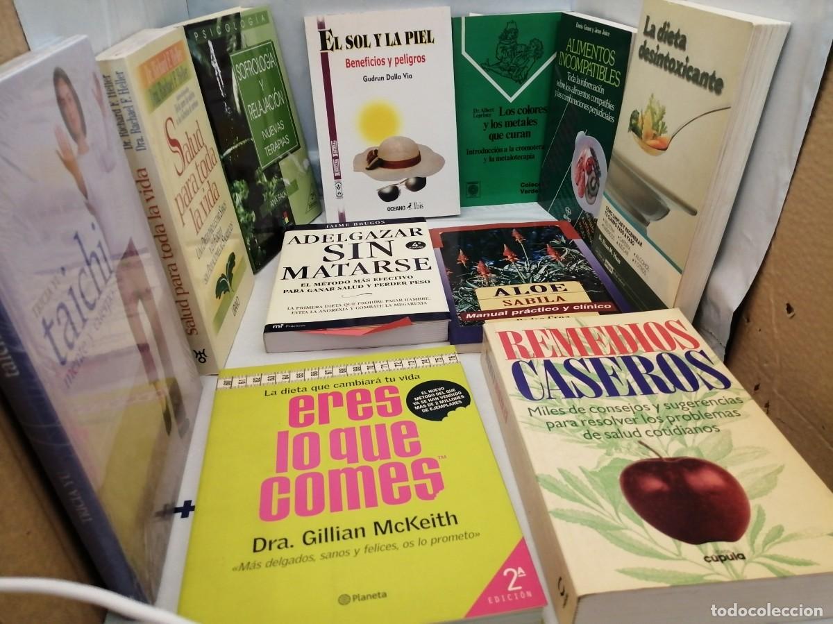 Second hand books: PACK 11 Libros Medicina Natural, Nutrici&oacute;n y Terapias Alternativas