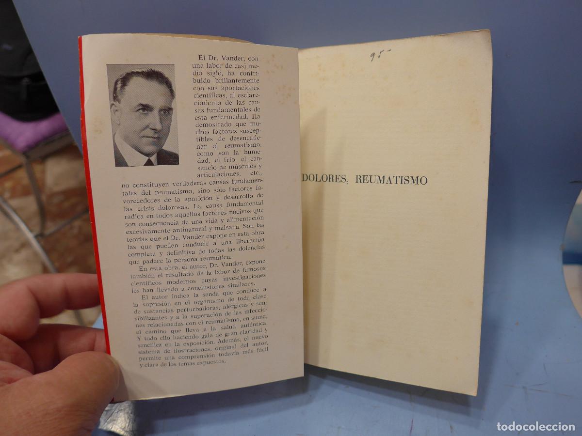 Libros de segunda mano: DOLORES REUMATISMO - DR. VANDER - Foto 4