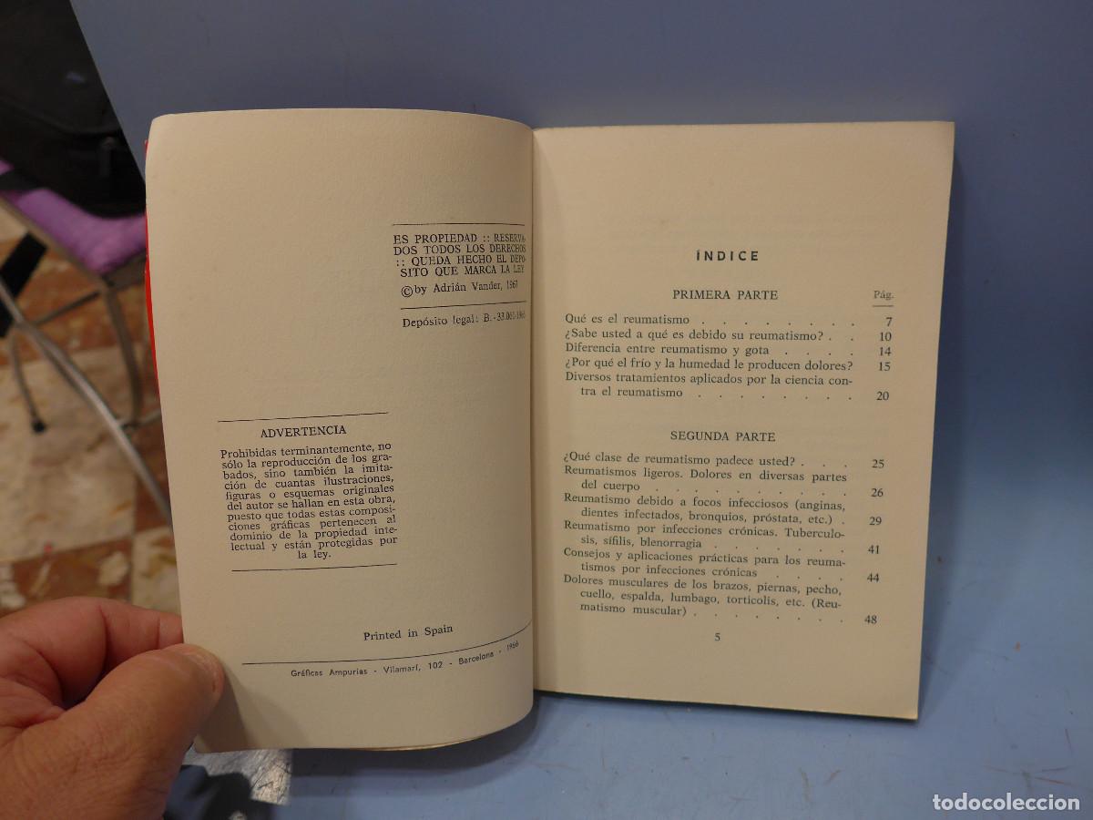 Libros de segunda mano: DOLORES REUMATISMO - DR. VANDER - Foto 6