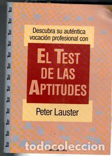 Libros de segunda mano: El test de las aptitudes, Peter Lauster - Foto 1