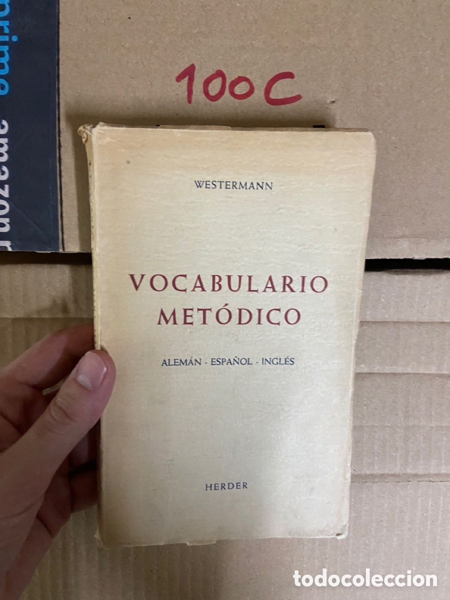 Gebrauchte B&uuml;cher: 100C WESTERMANN VOCABULARIO MET&Oacute;DICO ALEM&Aacute;N - ESPA&Ntilde;OL - INGLES