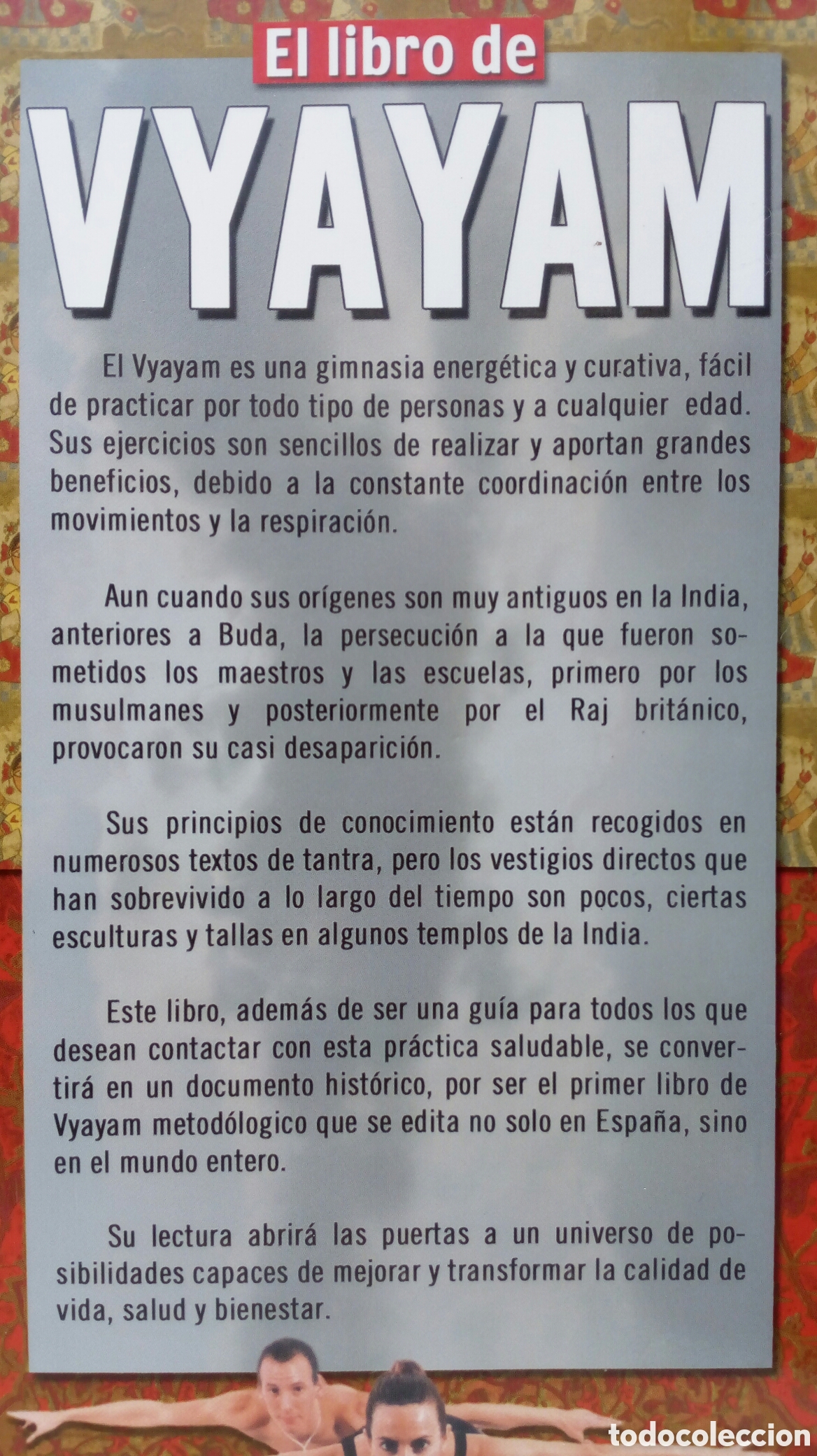 Libros de segunda mano: El libro de Vyayam. Javier Plazas. - Foto 3