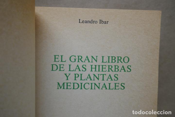 Libros de segunda mano: Hierbas y Plantas Medicinales. Leandro Ibar. - Foto 5