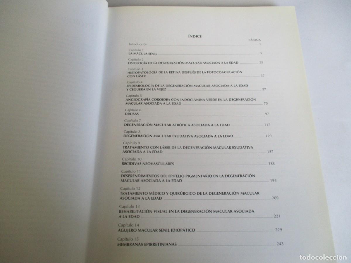 Libros de segunda mano: VV.AA. La m&aacute;cula senil W21958 - Foto 2