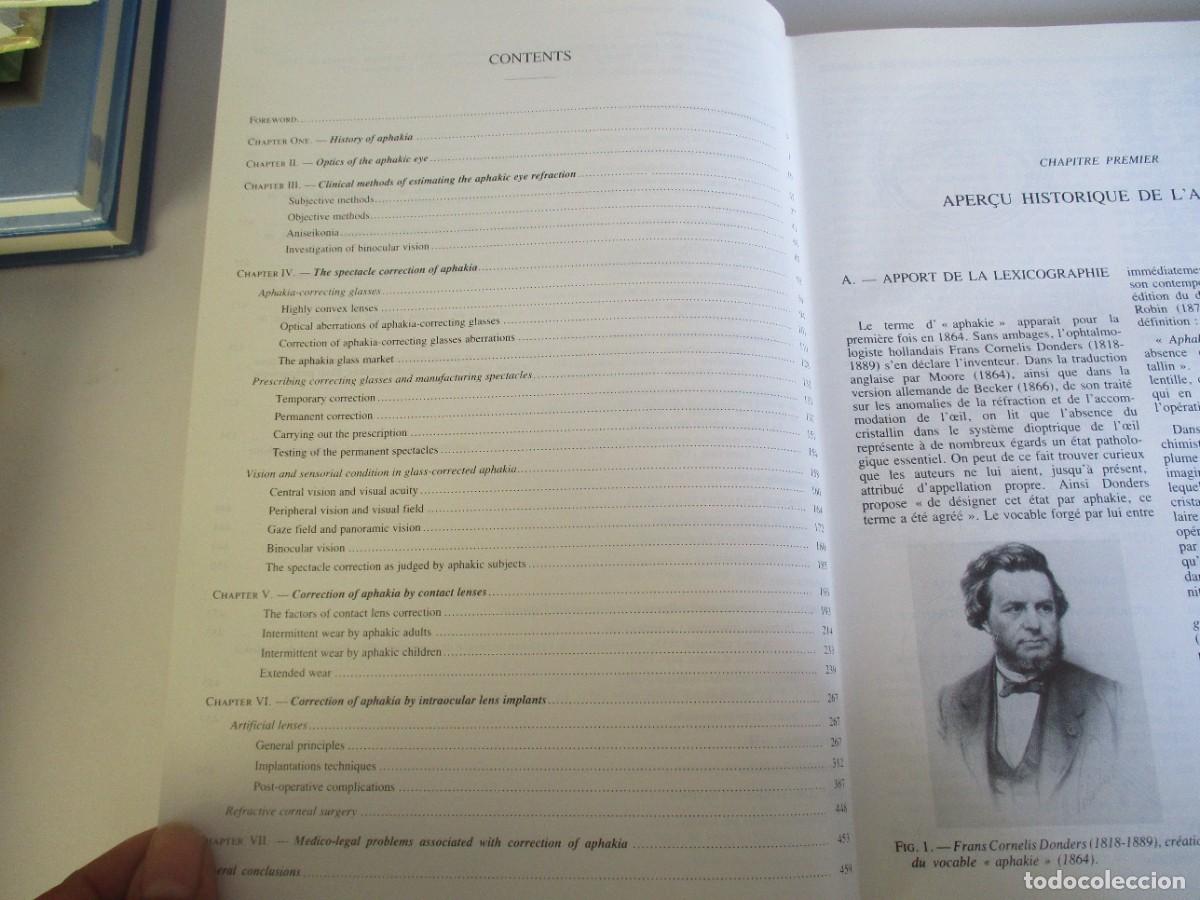 Libros de segunda mano: VV.AA. La correction de l&acute;aphakie (franc&eacute;s) W21989 - Foto 5