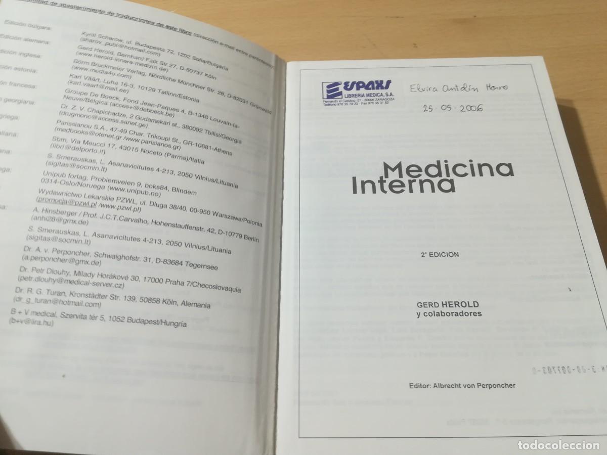 Libros de segunda mano: MEDICINA INTERNA / GERD HEROLD / AM77 / - Foto 5