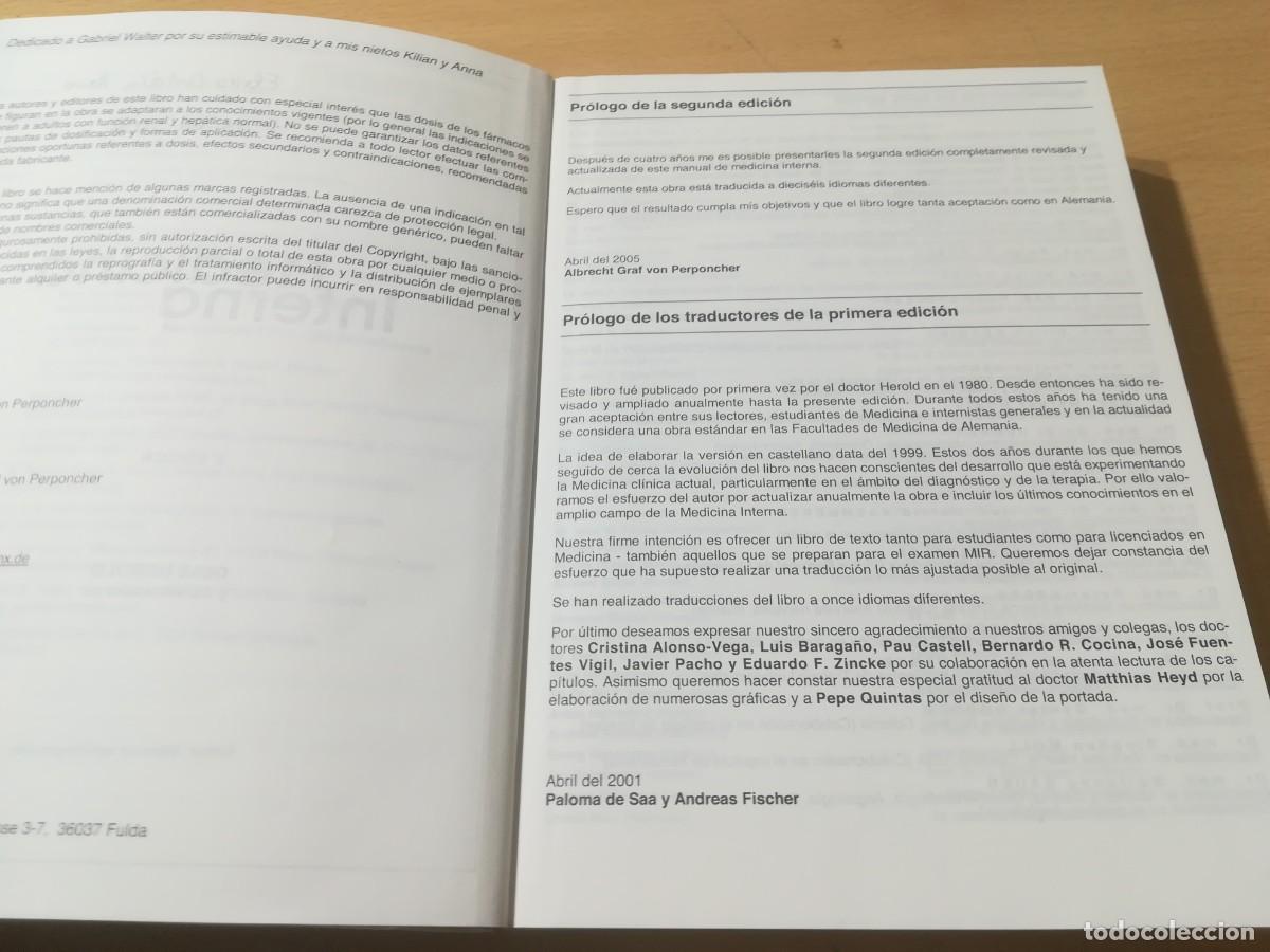 Libros de segunda mano: MEDICINA INTERNA / GERD HEROLD / AM77 / - Foto 7