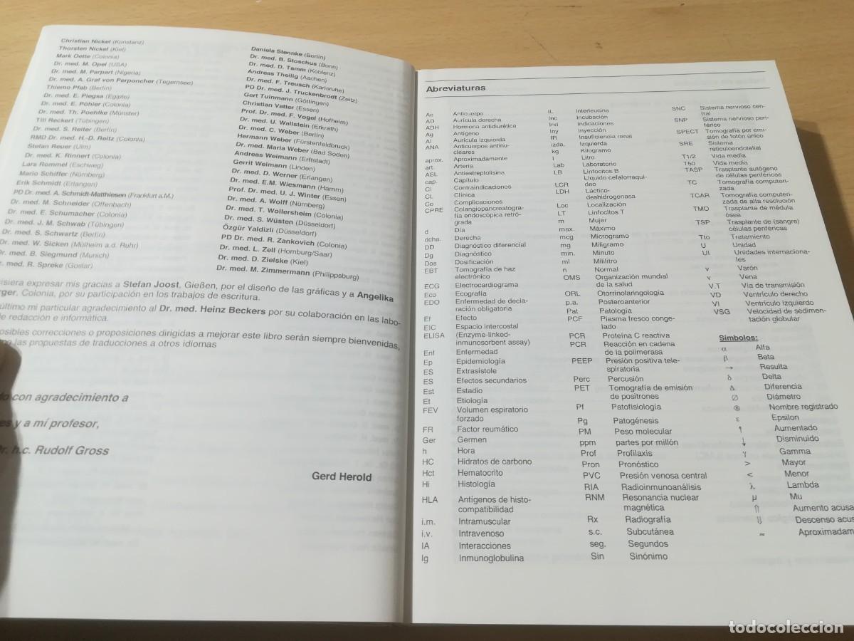 Libros de segunda mano: MEDICINA INTERNA / GERD HEROLD / AM77 / - Foto 9