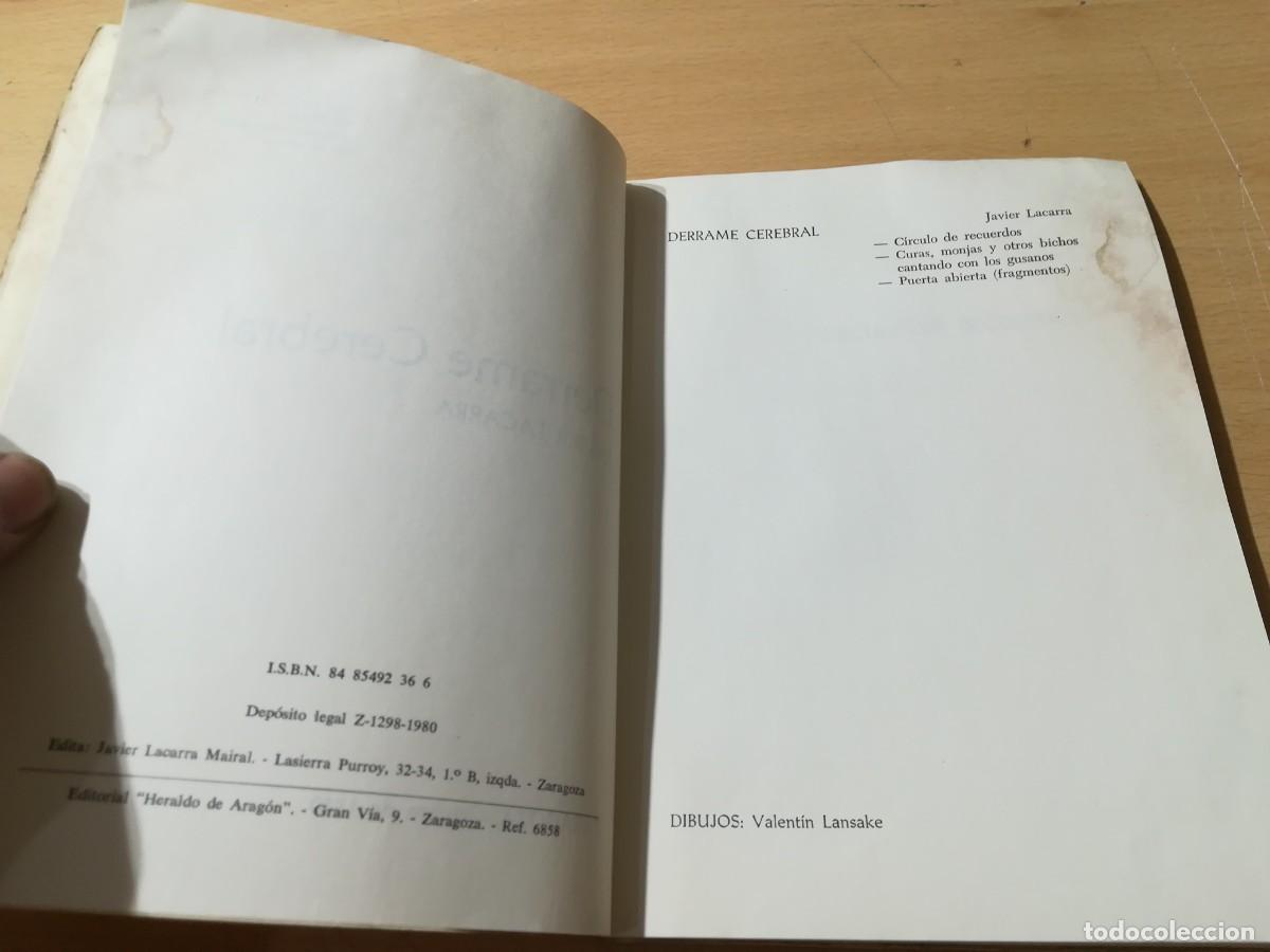Libros de segunda mano: DERRAME CEREBRAL / JAVIER LACARRA / AO-84 - Foto 7