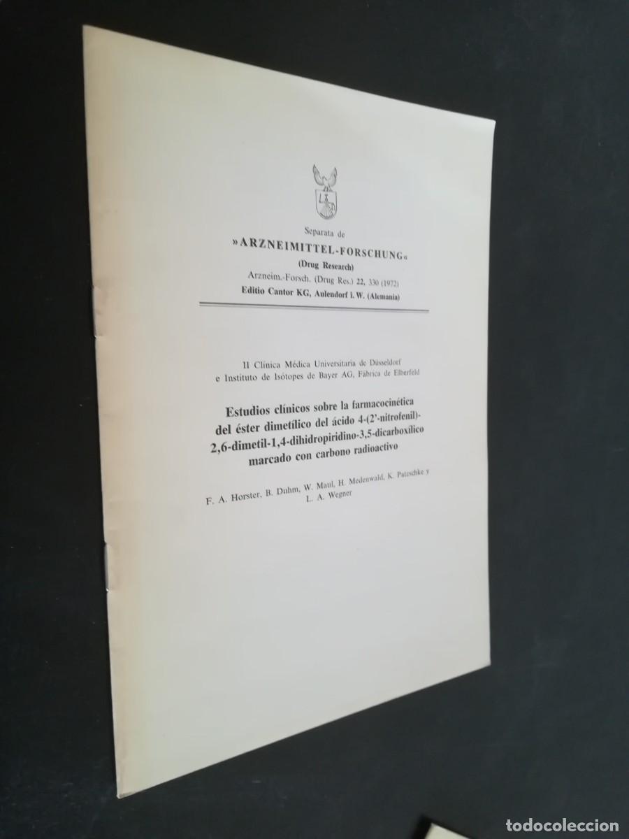 Libri di seconda mano: ESTUDIOS CLINICOS SOBRE LA FARMACOCINETICA / F.A.HORSTER / AR-404