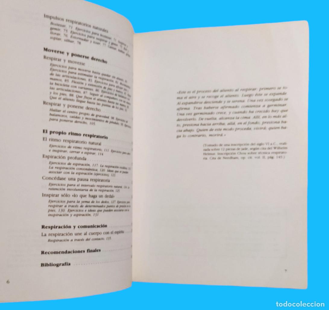 Libros de segunda mano: APRENDE A RESPIRAR / HILTRUD LODES. CASI COMO NUEVO. - Foto 5