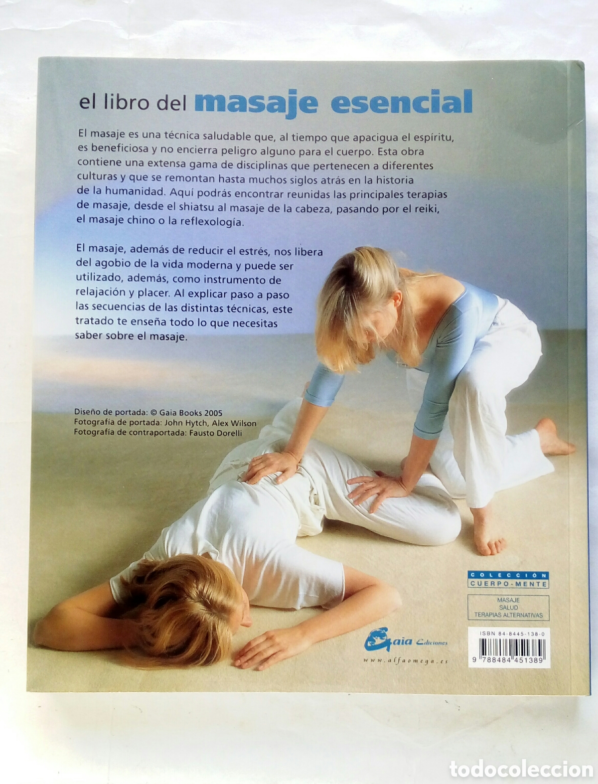 Libros de segunda mano: El libro del masaje esencial. Eilean Bentley. - Foto 2