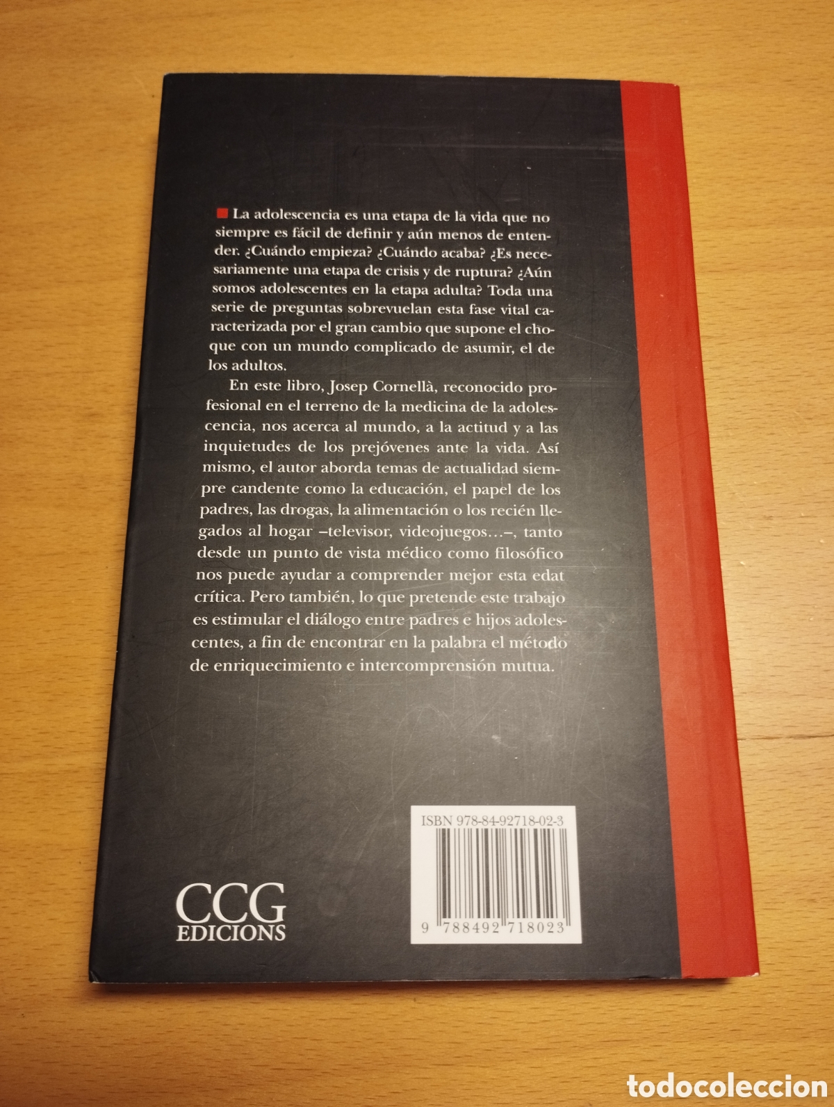 Libros de segunda mano: HABLEMOS DE LA ADOLESCENCIA (JOSEP CORNELL&Agrave;) - Foto 4