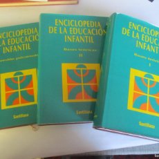 Libros de segunda mano: ENCICLOPEDIA DE LA EDUCACIÓN INFANTIL BASES TEÓRICAS (2 TOMOS)+EXPRESIÓN PSICOMOTRIZ W22510