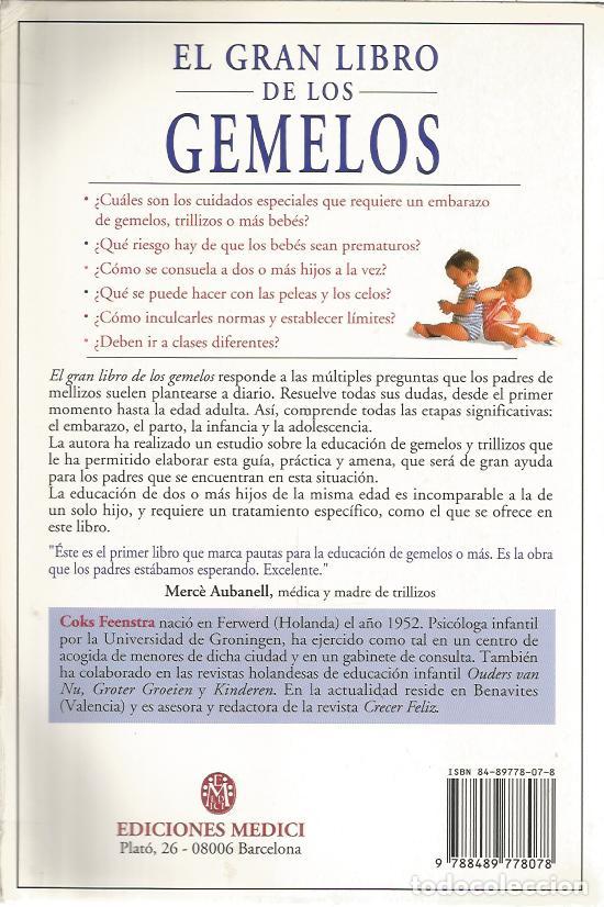 Libros de segunda mano: El gran libro de los gemelos - Feenstra, Coks - Foto 2
