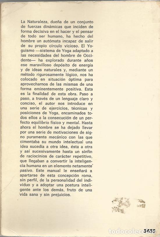 Libros de segunda mano: Manual practico de yoga - Matsyendra, Mir - Foto 2