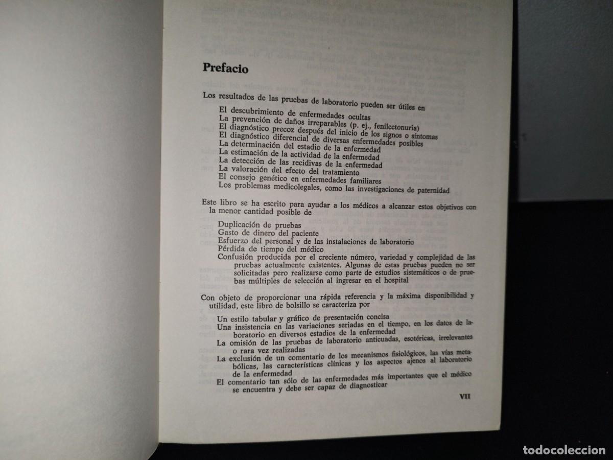 Libros de segunda mano: 87-2- INTERPRETACI&Oacute;N DE LOS DIAGN&Oacute;STICOS DE LABORATORIO - JACQUES WALLACH - Foto 6
